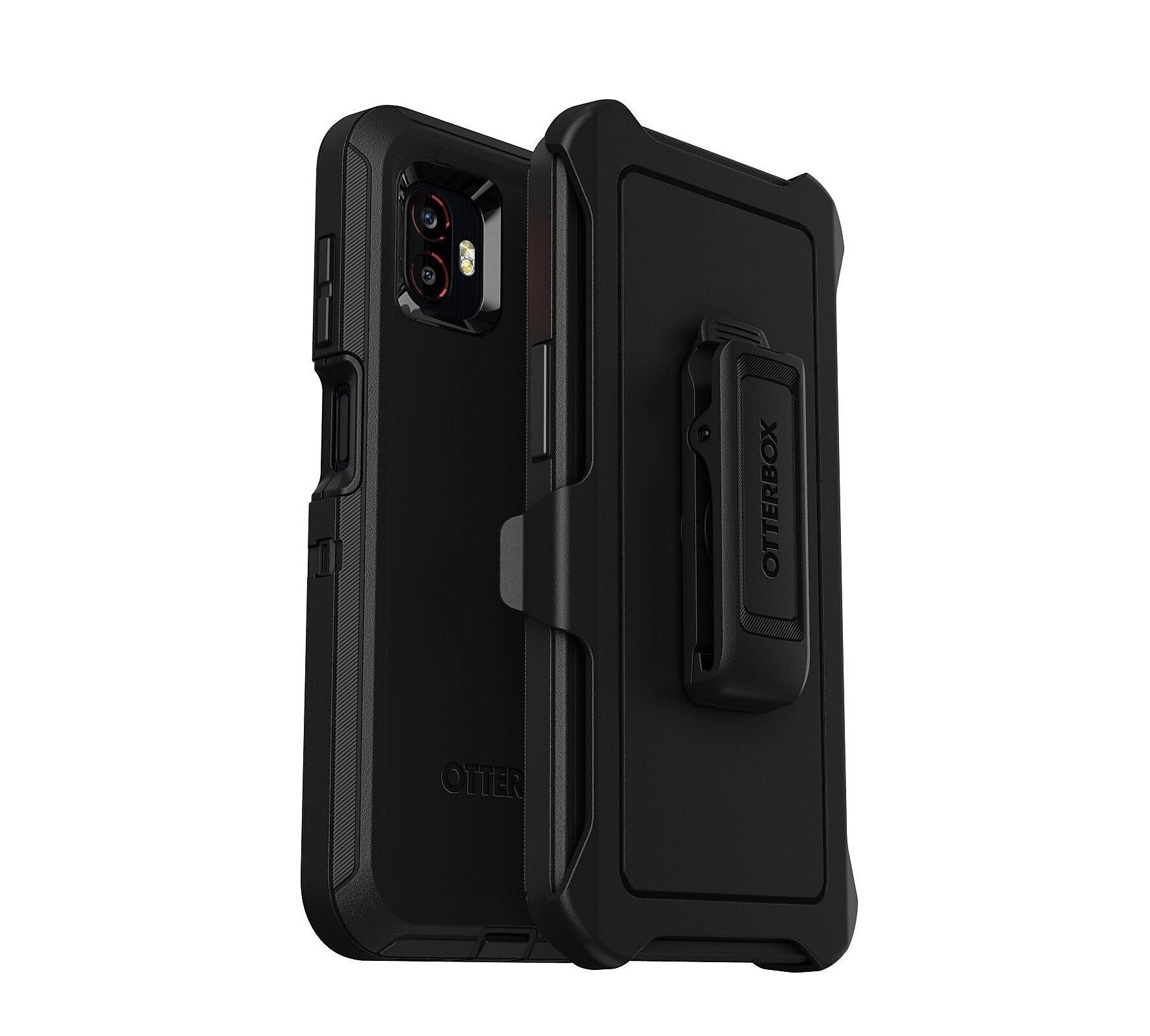 OtterBox Defender Holster Case for Galaxy XCover6 Pro, Black (77-92303)