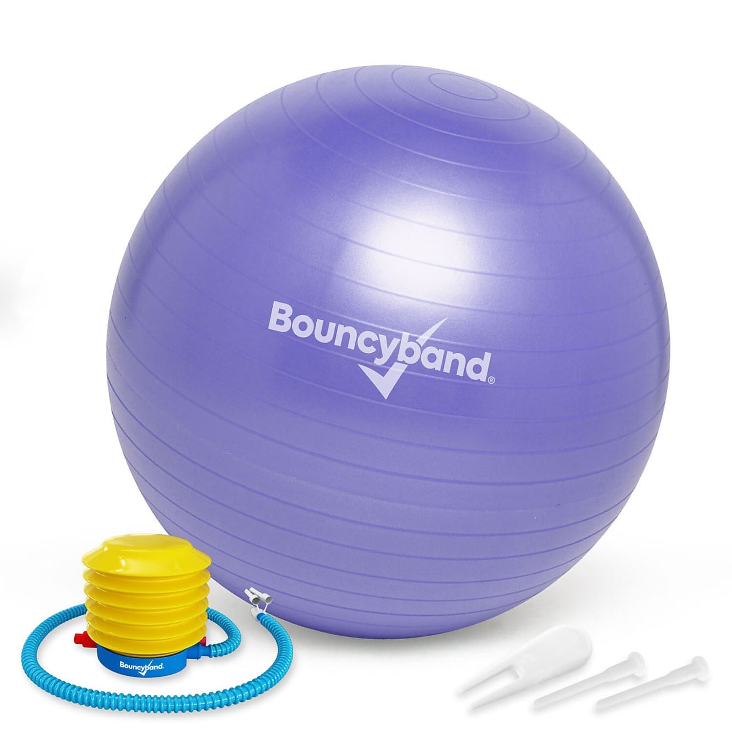 Bouncy Bands Balance Ball, 55cm, Purple (BBAWBS55PU)