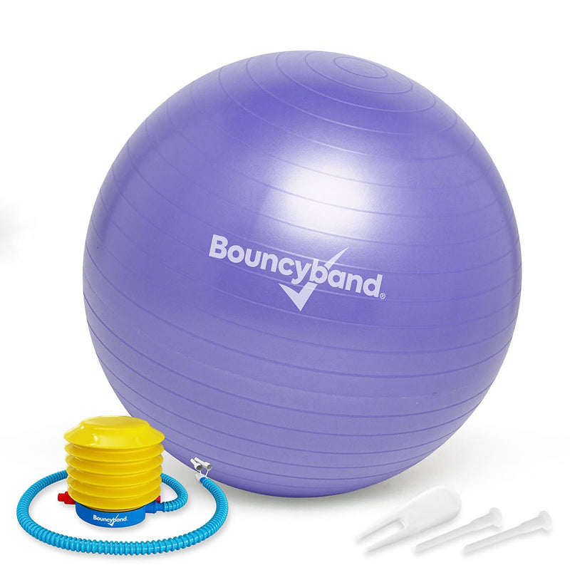 Bouncy Bands Balance Ball, 55cm, Purple (BBAWBS55PU)
