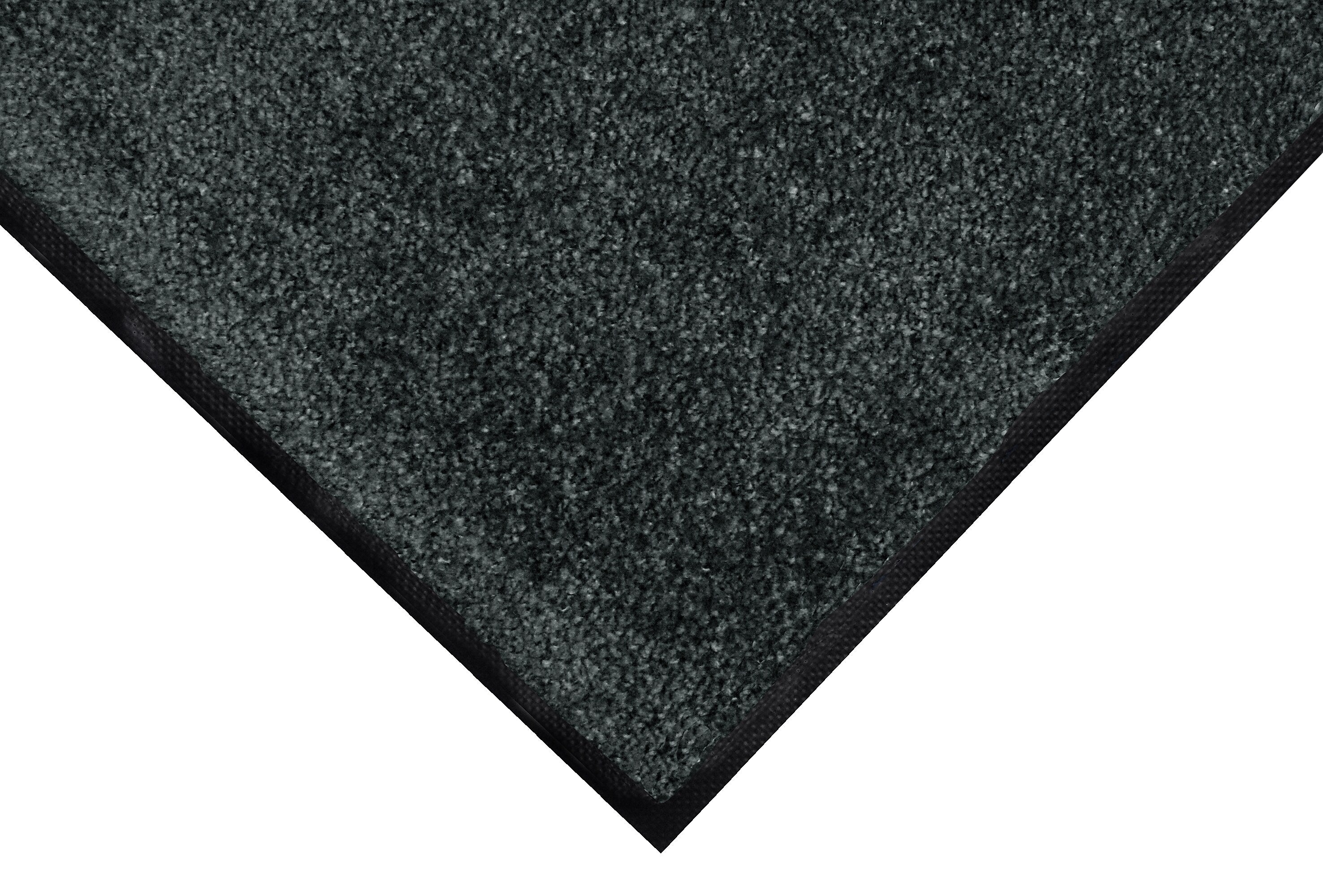 M + A Matting ColorStar Commercial Wiper Entrance Floor Mat, 4' x 6', Slate (1004346140)