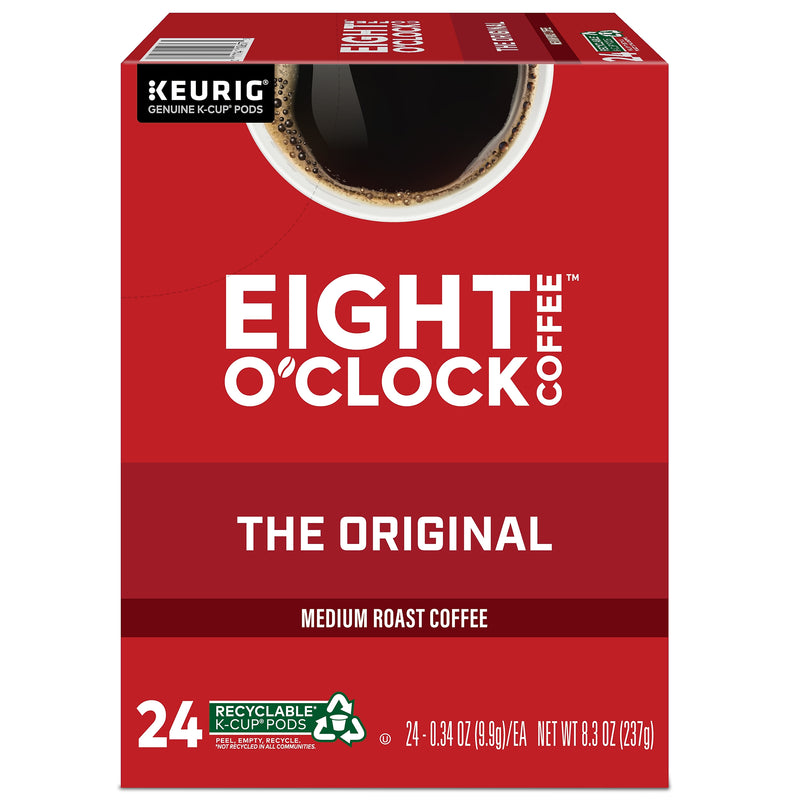 Eight O'Clock Original Blend Coffee Keurig® K-Cup® Pods, Medium Roast, 24/Box (6405)