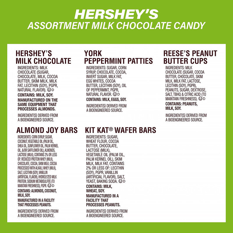 Hershey's Assortment Milk Chocolate/Mar's Chocolate Favorites, 2/Bundle (600-04054)