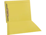Medical Arts Press Reinforced Classification Folder, 1 3/8" Expansion, Letter Size, Yellow, 50/Box (F1170-YLW-1)