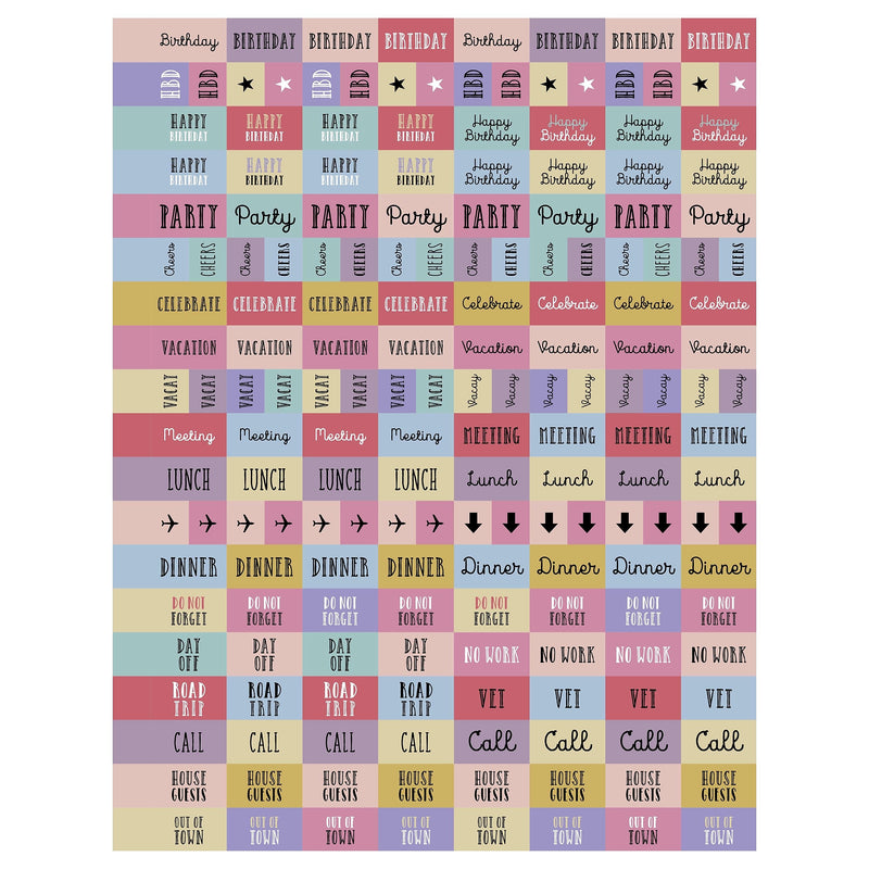 2026 TF Publishing Almost Rainbow 9" x 11" Weekly & Monthly, Paperboard Cover, Multicolored (26-9706)