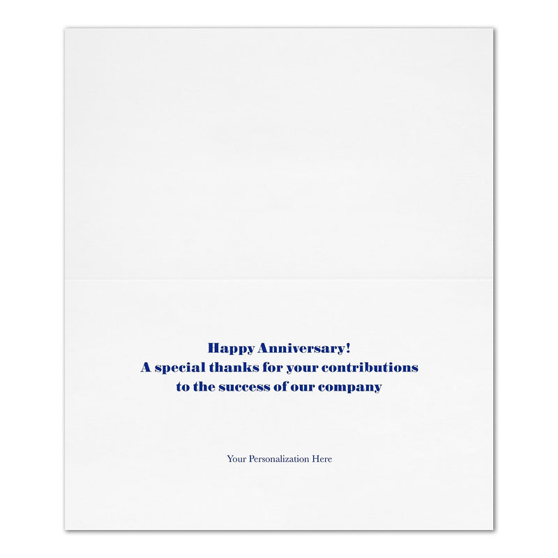 "Words to Appreciate" Anniversary Card w/ White Unlined Envelope, 100/BX