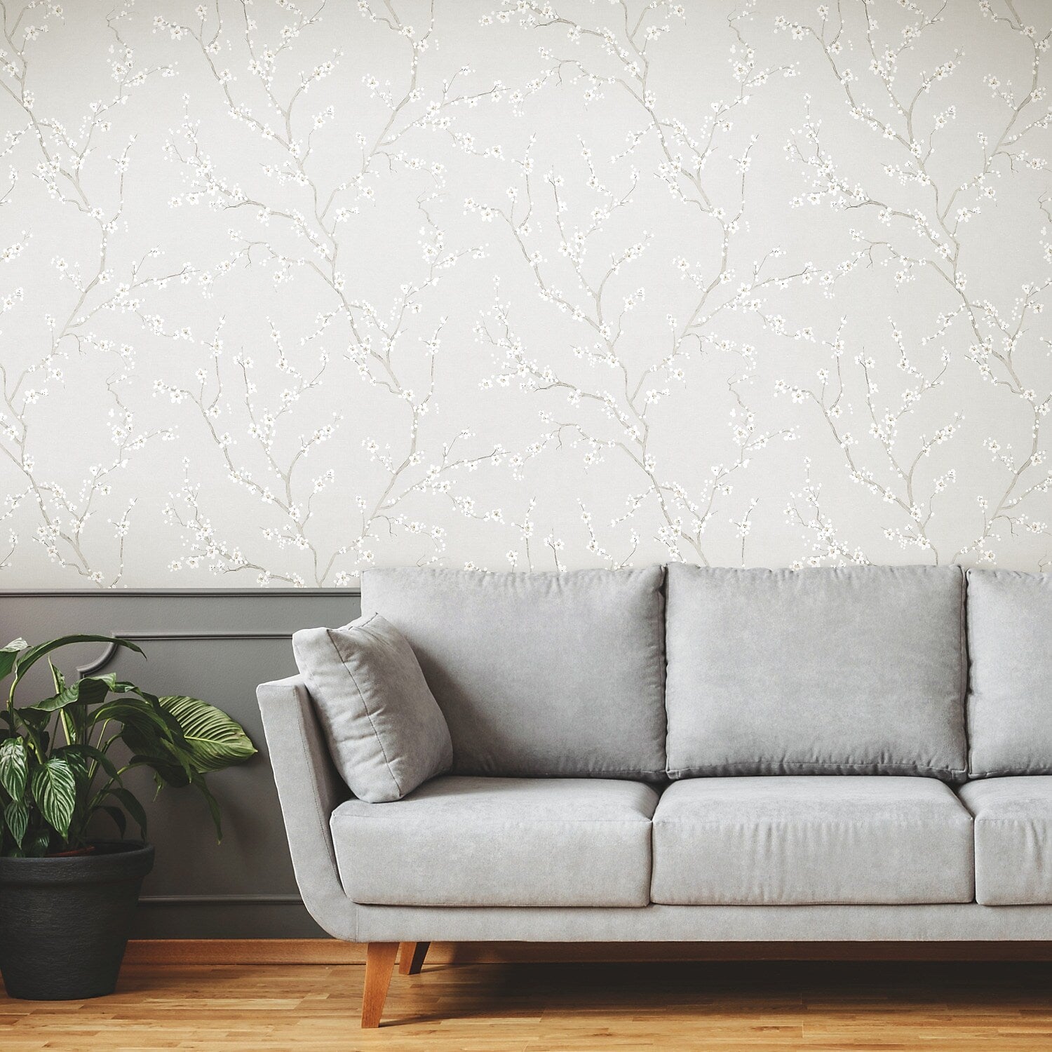 York Wallcoverings Cherry Blossom Peel and Stick Wallpaper (RMK11270WP)
