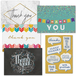 "Thank You" Pre-Versed Assorted Pack w/ Fastick® Envelopes, 25/Pk