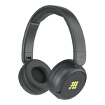 Cubitt Jr. Wireless Active Noise Canceling Over-Ear Headphones, Bluetooth, Obsidian Black (CTANCJR-1)