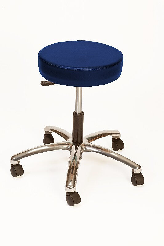Brandt Industries Armless Vinyl Medical Stool (17421 Regimental Blue)