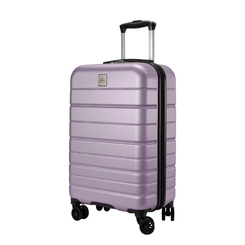 Skyway Luggage Epic 2.0 20" Hardside Carry-On Suitcase, 8-Wheeled Spinner, Silver Lilac (780-20"536-4WB)