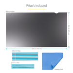 StarTech Anti-Glare Privacy Screen and Screen Protector for  24" Widescreen Monitor, Matte/Glossy (PRIVACY-SCREEN-24MB)