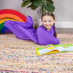 Bintiva Large Sensory Body Sock, Purple (BNVSENSOXLG)