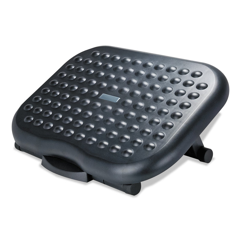 Alera Relaxing Tilt Adjustable Footrests, Black (ALEFS212)