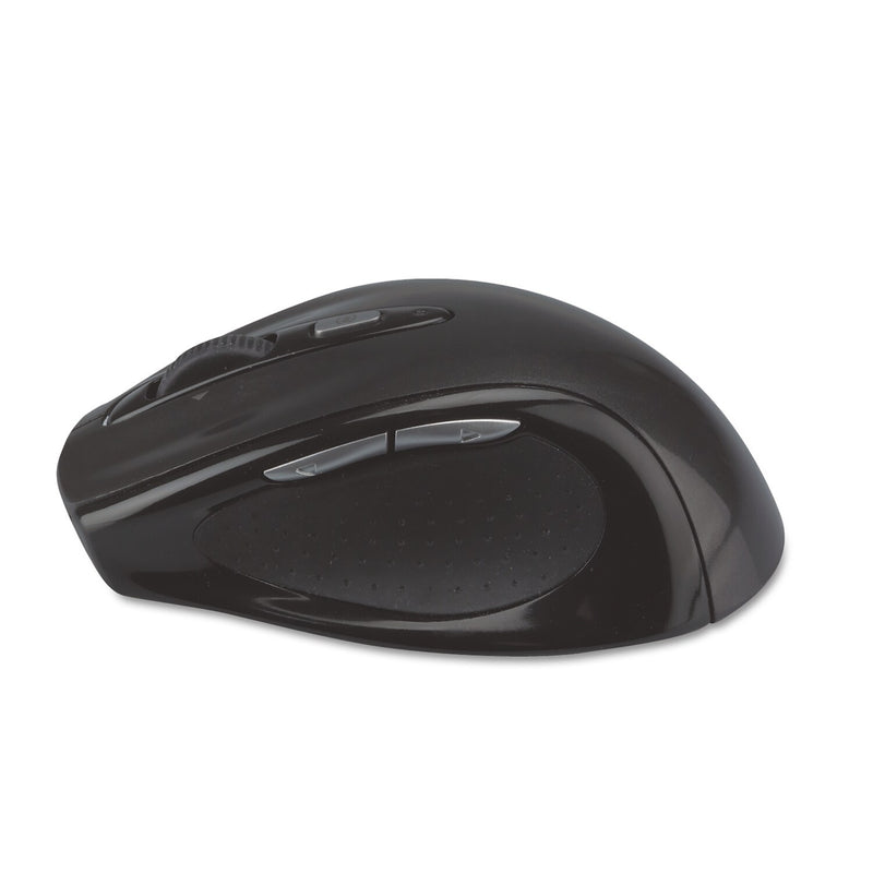 Innovera Wireless Ambidextrous Optical USB Mouse, Gray/Black (IVR61025)