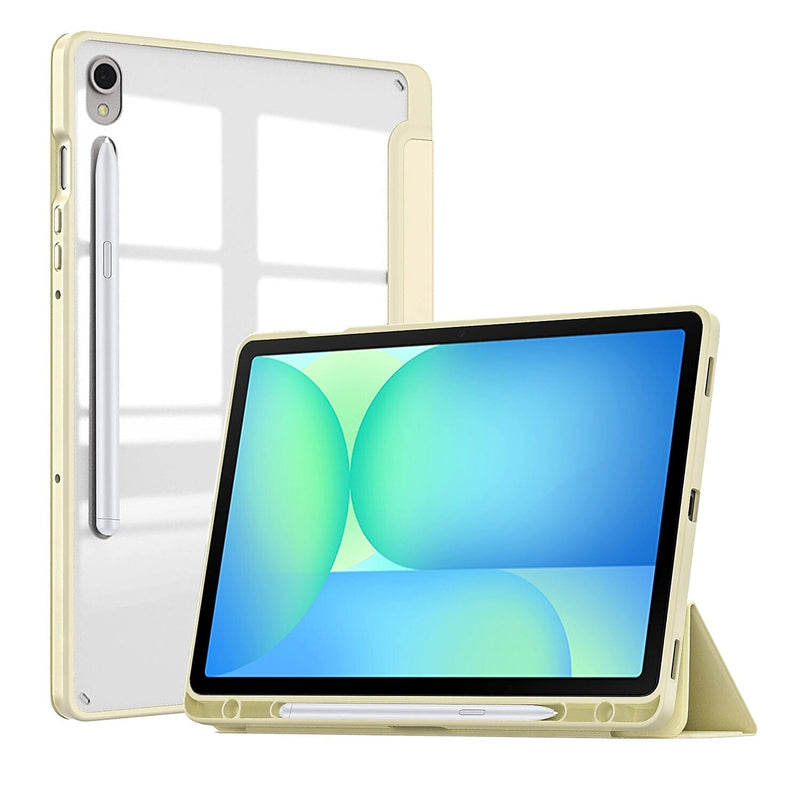SaharaCase Venture Series Folio Case for Galaxy Tab S10 FE, Beige (TB00462)