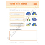 Evan-Moor Early Learning Spelling Activity Book Bundle, Grade K Workbook, 2/Set