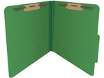 Medical Arts Press Pressboard Classification Folder, 2" Expansion, Letter Size, Moss Green, 25/Box (DV-T42-02-3MGN)