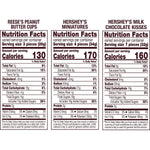 HERSHEY'S and REESE'S Miniatures Assorted Chocolate Candy Party Pack, 32.9 oz. (3400099982)