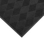 Coastwide Professional™ Commercial Wiper/Scraper Floor Mat, 3' x 5', Black (CW23067)