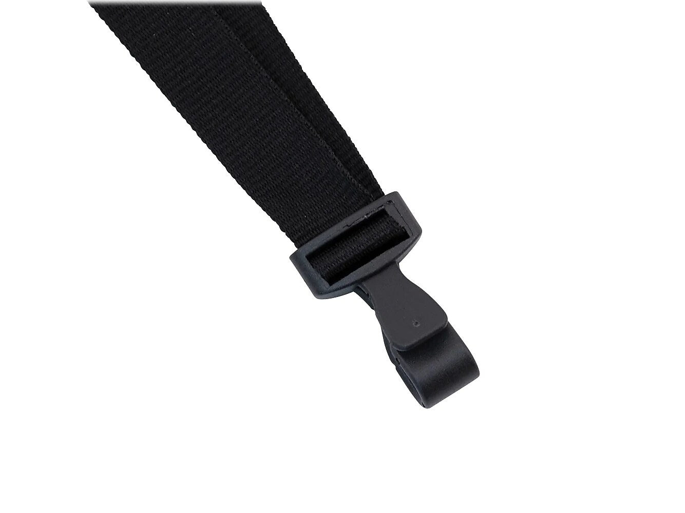 Advantus Lanyards, Black, 12/Pack (97131)
