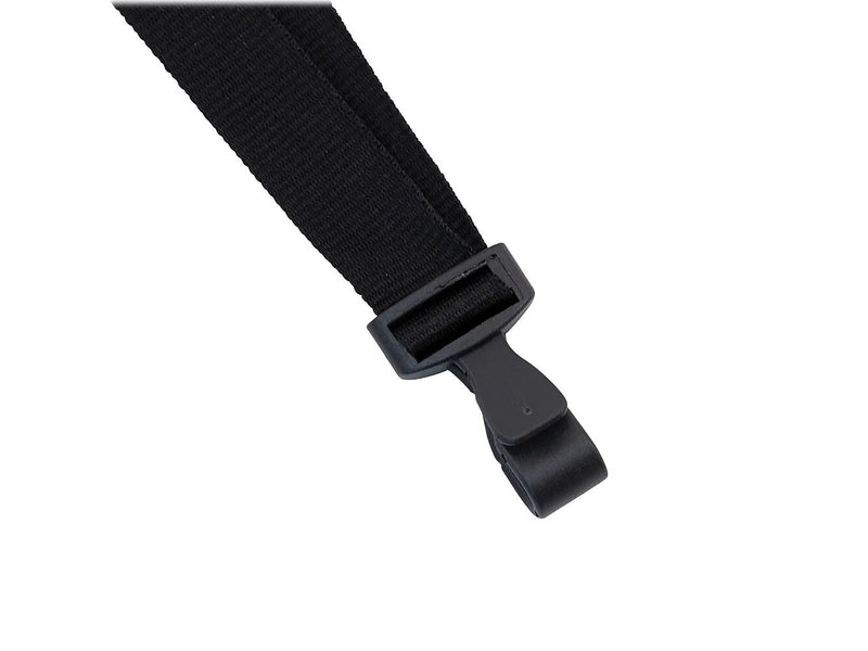 Advantus Lanyards, Black, 12/Pack (97131)