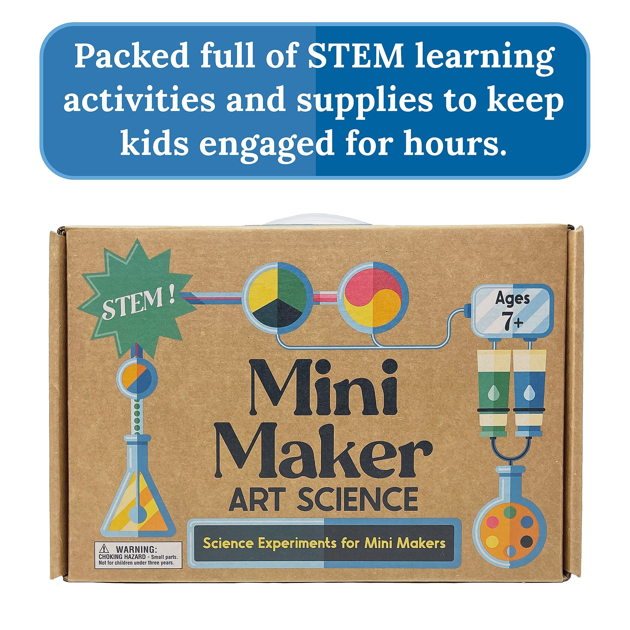 Carson Dellosa Education Mini Maker Kit: Art Science, Multicolored (CD-746013)