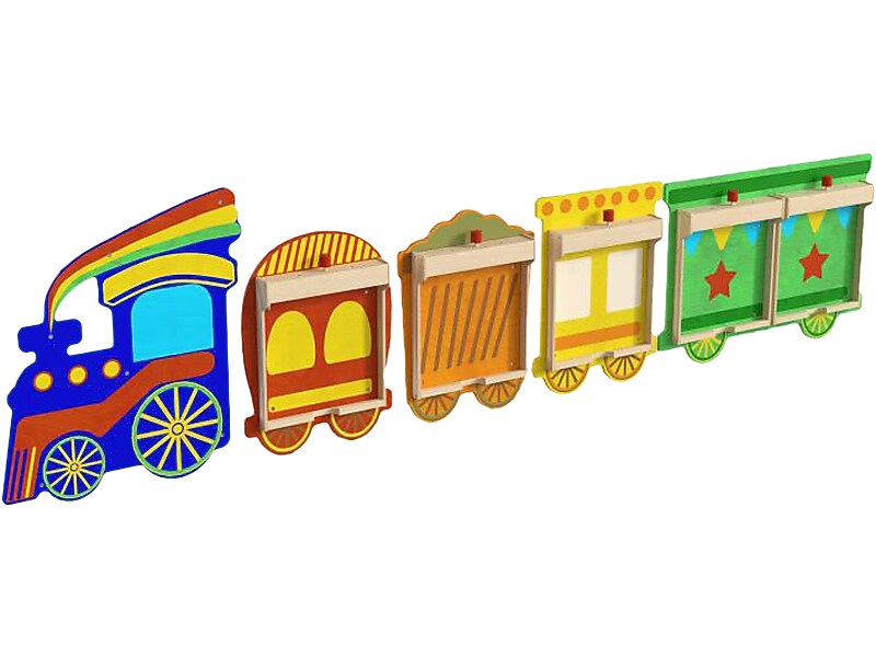 Flash Furniture Bright Beginnings Train STEAM Wall System (MK-ME06486-GG)