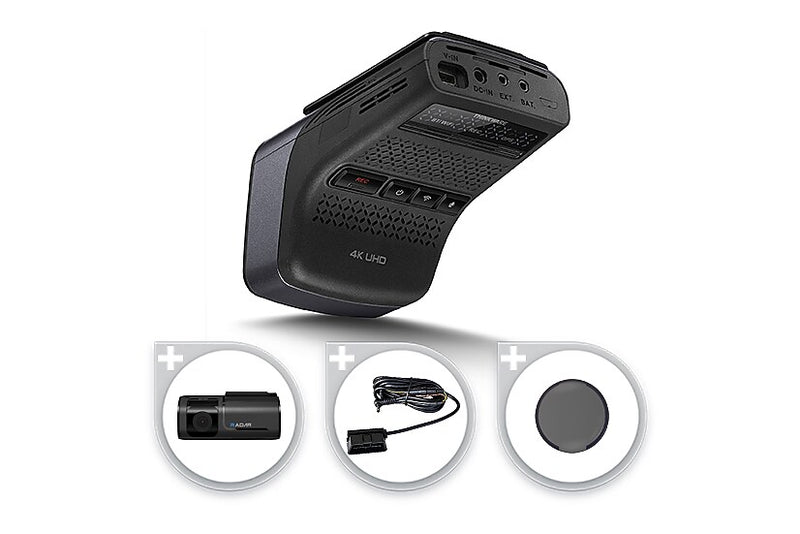 Thinkware U3000 4K UHD Dash Cam and Rear Camera, GPS & Wi-Fi (TW-U3000D64CO)