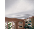 Armstrong RANDOM FISSURED Square Lay-In Edge Perforated Ceiling Tile, 24" x 48", White, 16/Carton (BP2910A)