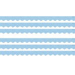 Teacher Created Resources Border Trim, 2.19" x 2.92', Composition Blue Scalloped, 12/Pack, 6 Packs/Bundle (TCR9313-6)
