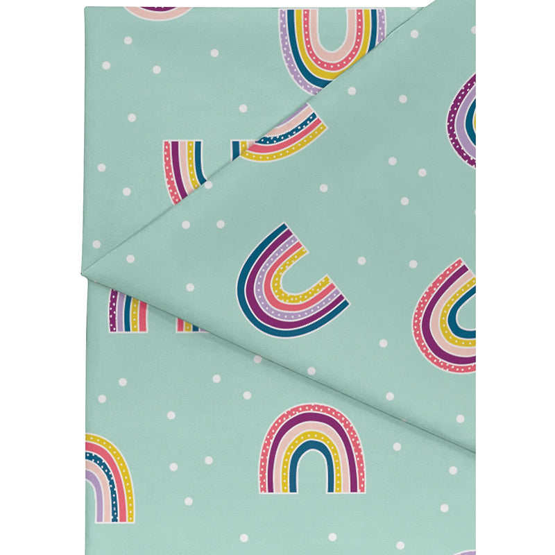 Teacher Created Resources Oh Happy Day Rainbows Creative Class Fabric (TCR77427)