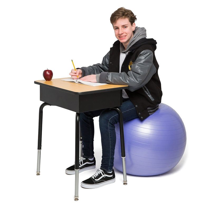 Bouncy Bands Balance Ball, 65cm, Purple (BBAWBS65PU)