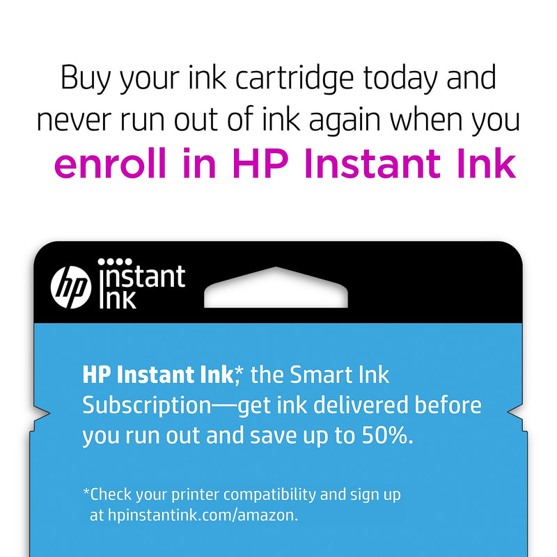 HP 62XL Tri-Color High Yield Ink Cartridge, Print Up to 415 Pages (C2P07AN#140)
