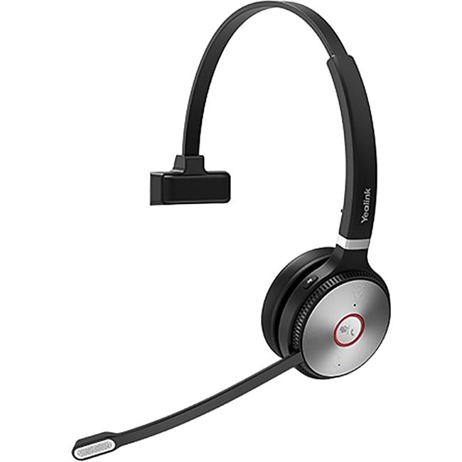 YeaLink WH62 Wireless Over-Ear Headphones, Black (1308000C)