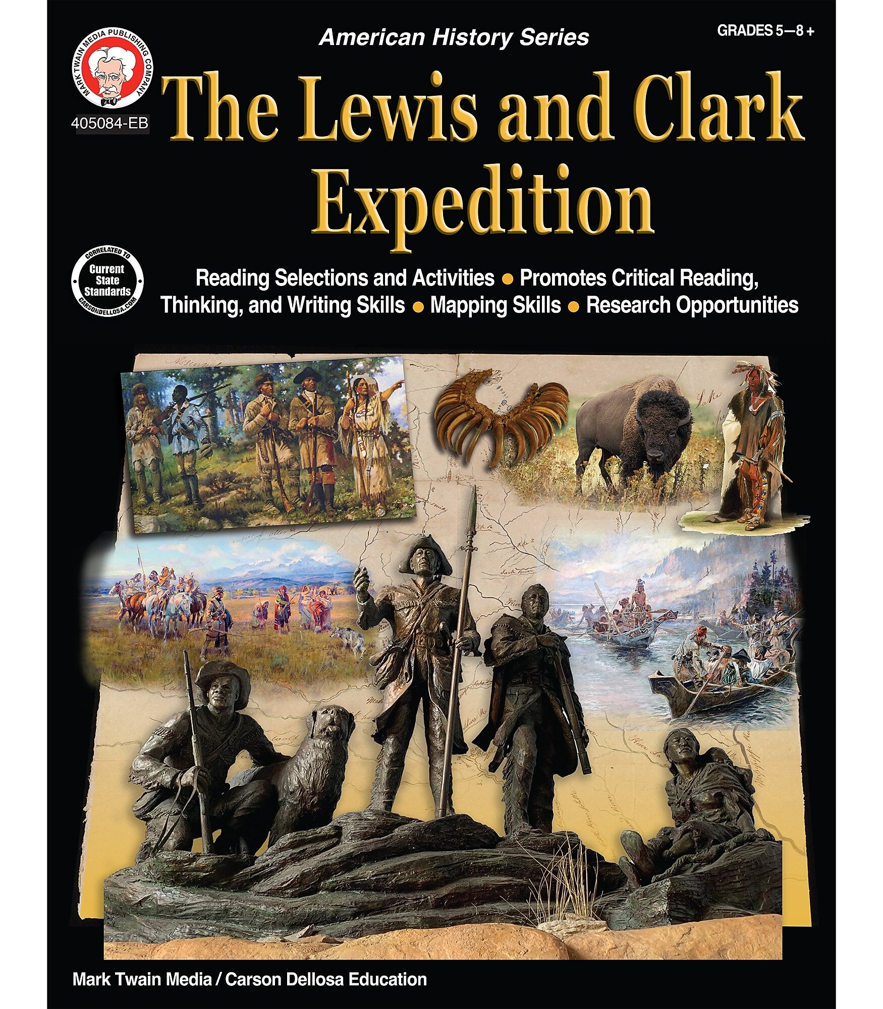 Paperback Workbook Mark Twain The Lewis and Clark Expedition (405084)