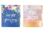Carolina Pad Silver Lining 5-Subject Notebook, 9.75" x 11", College-Ruled, 150 Sheets, Assorted Colors (17504)