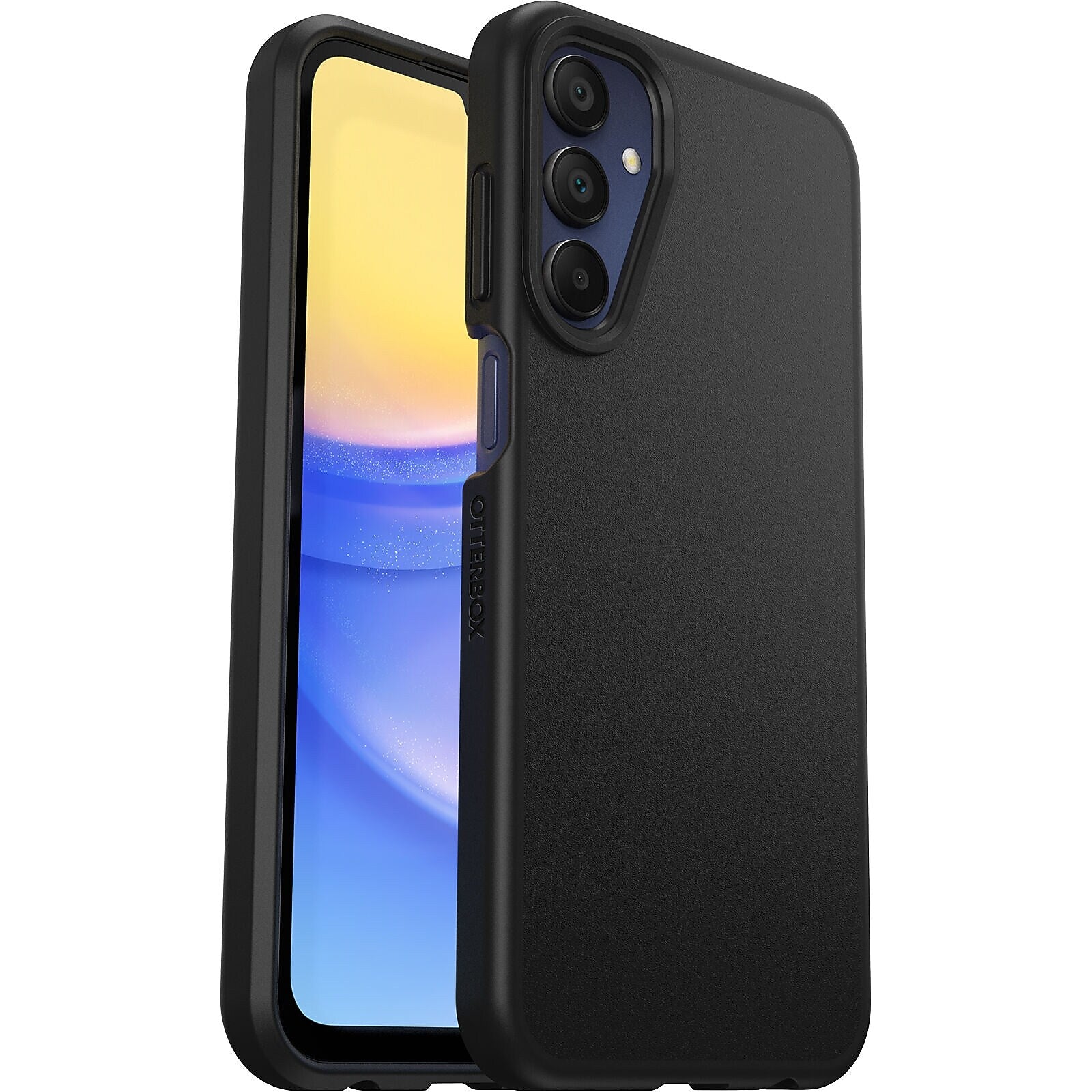 OtterBox React Rugged Case for Galaxy A15 5G, Shock Absorbing, Black (77-95194)