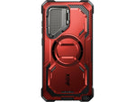 i-Blason ArmorBox MagSafe Rugged Case for Samsung Galaxy S24 Ultra, Metallic Red (GS24UABSRD)