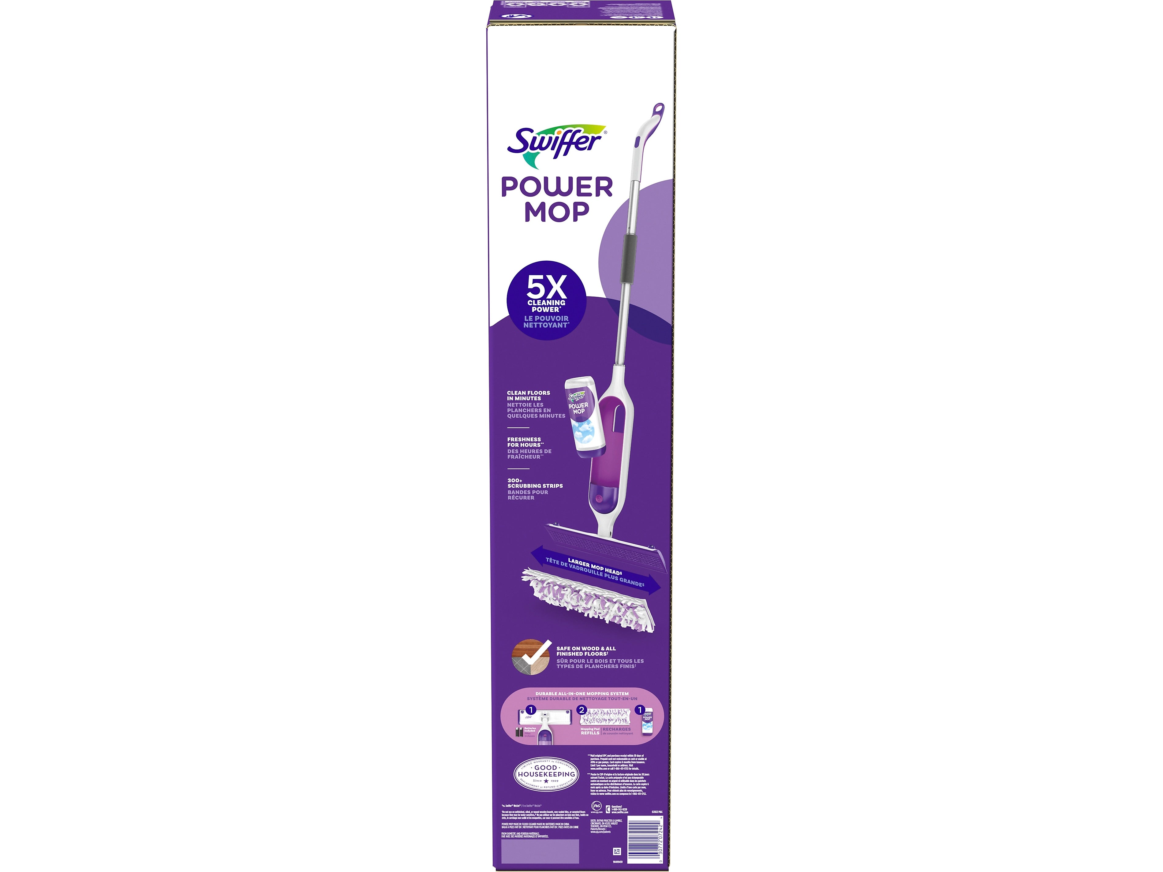 Swiffer PowerMop Starter Kit, Fresh Scent (07242)