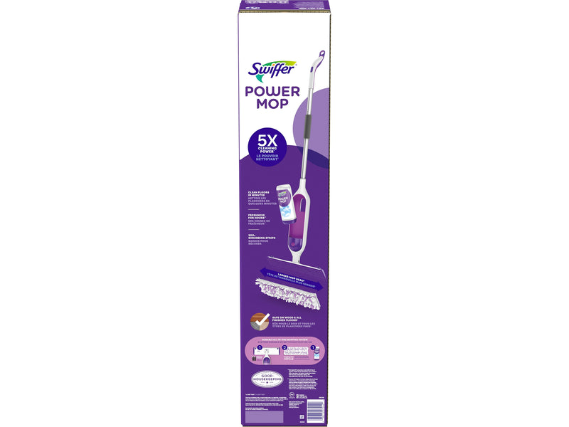 Swiffer PowerMop Starter Kit, Fresh Scent (07242)