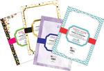 Barker Creek Now We're Stylin' Computer Paper, 8.5" x 11", 60 lbs., Assorted Colors, 200 Sheets/Pack (SS0755)