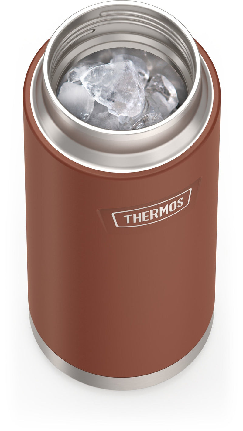 Thermos Icon Stainless Steel Vacuum Insulated Water Bottle, 32 oz., Saddle (EAIS2312SD4)
