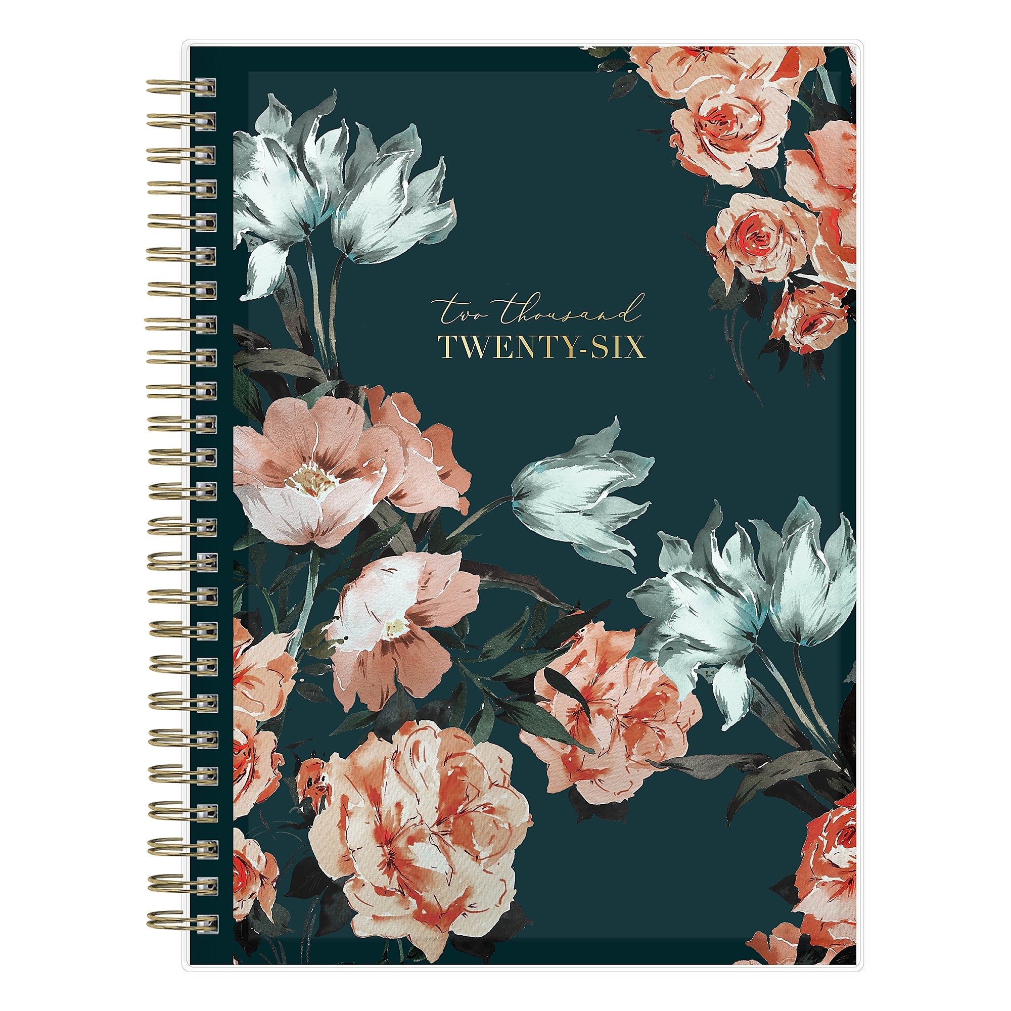 2026 Blue Sky Life Note It Dania 5.875" x 8.625"  Weekly & Monthly Planner, Plastic Cover, Multicolored (139478-26)