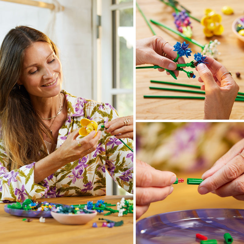 LEGO Botanicals Wildflower Bouquet, 939 Pieces  (10313)