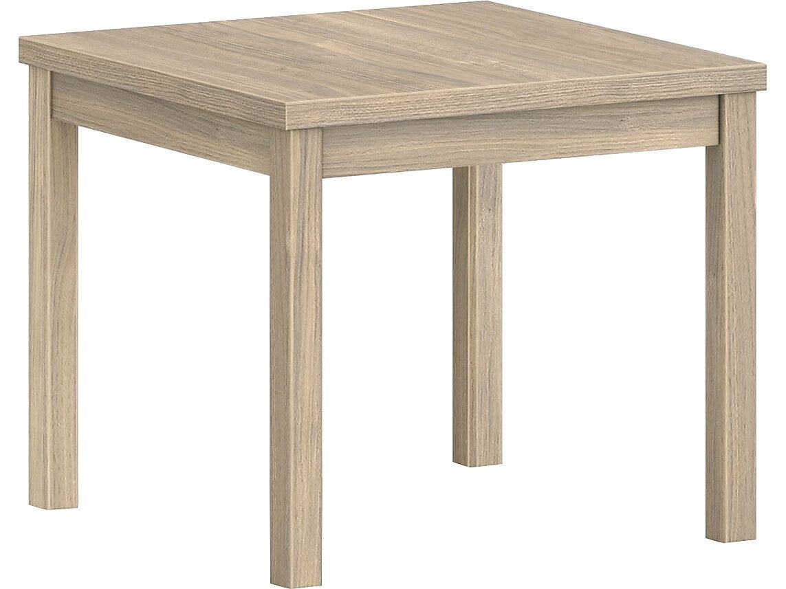 HON 80000 Series 24"W x 24"D Laminate Corner Table, Kingswood Walnut (H80192.LKI1LKI1)