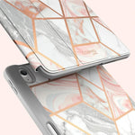 i-Blason Cosmo Plastic 11" Fashion Case for iPad Air 11" 6th Generation, Marble