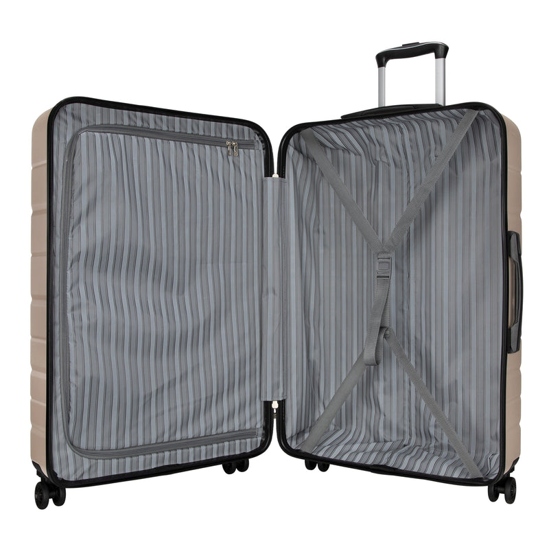 Skyway Luggage Epic 2.0 28" Hardside Suitcase, 8-Wheeled Spinner, Bone (780-28"257-4VP)