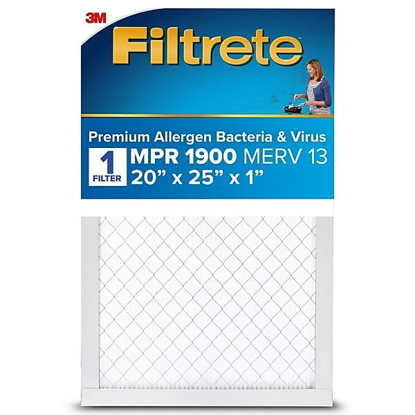 Filtrete High Performance 20" x 25" x 1" Pleated Air Filter, MERV 13 (UA03-4)