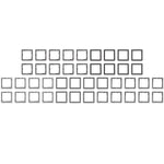 Teacher Created Resources Black and White Floral Be Kind Bulletin Board Set, 60/Set (TCR6801)