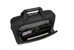 Targus Classic Slim Polyester Briefcase, Laptop Compatible, Black (TCT027US)